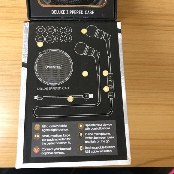 SENTRY BLUETOOTH FLEXBUDS WIRELESS EARBUDS WITH MIC - Picture 3 of 14